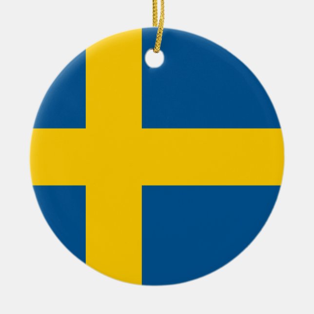 Flag of Sweden Ornament (Front)