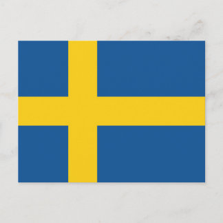 Flag of Sweden Postcard
