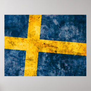 Flag of Sweden Poster