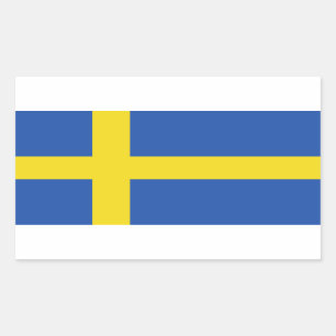 Flag of Sweden Rectangular Sticker