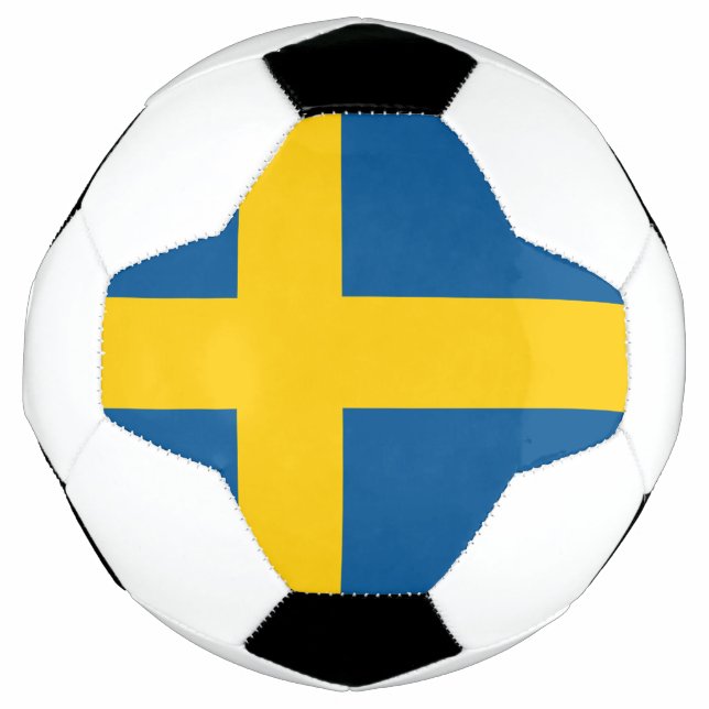 Flag of Sweden Soccer Ball (Front)