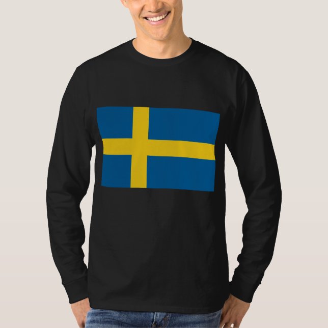 Flag of Sweden T-Shirt (Front)