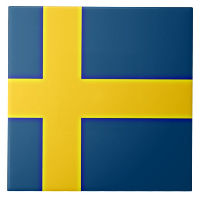 Flag of Sweden Tile (Front)