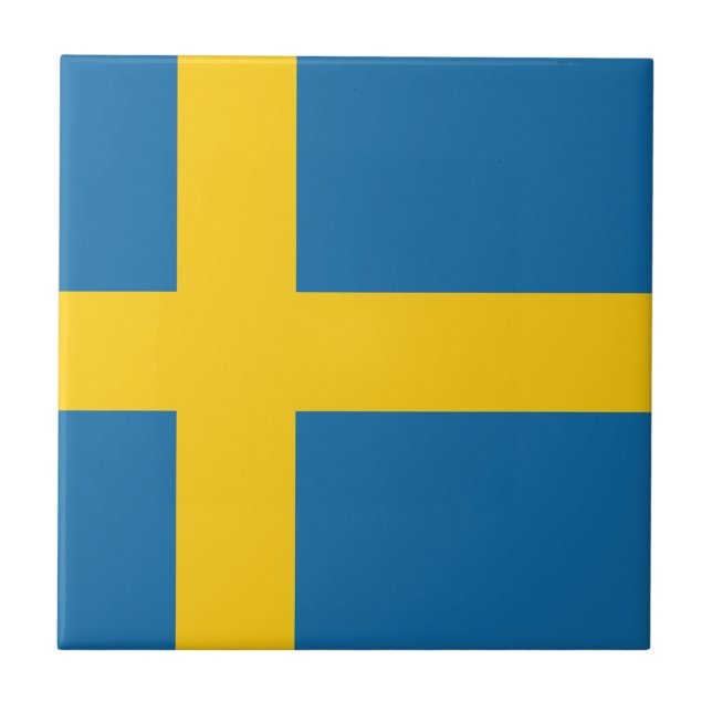 Flag of Sweden Tile (Front)