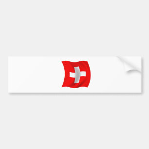 Flag of Switzerland Bumper Sticker