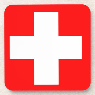 Flag of Switzerland Coaster