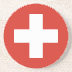 Flag of Switzerland Coaster