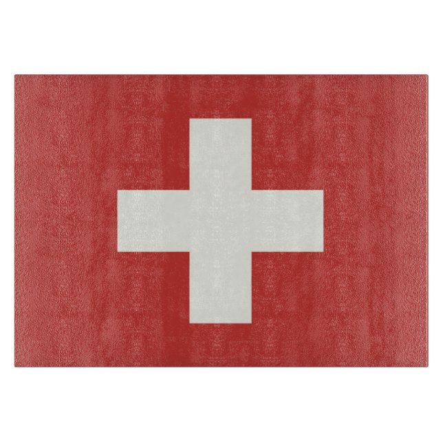 Flag of Switzerland Cutting Board (Front)