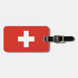 Flag of Switzerland Luggage Tag