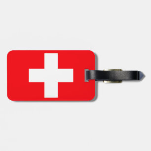 Flag of Switzerland Luggage Tag