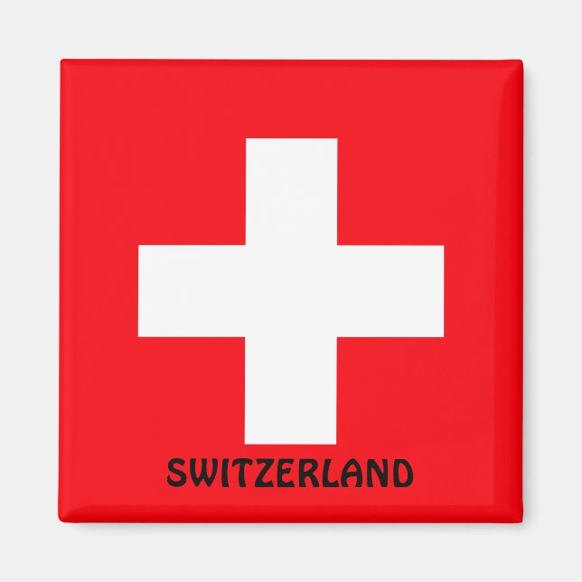 Flag of Switzerland Magnet (Front)