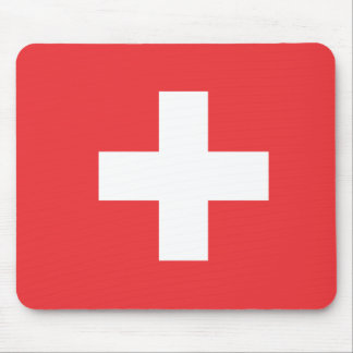 Flag of Switzerland Mouse Mat