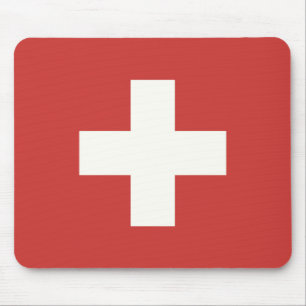 Flag of Switzerland Mouse Mat