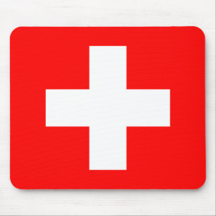 Flag of Switzerland Mouse Mat