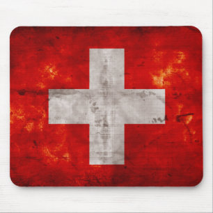 Flag of Switzerland Mouse Mat