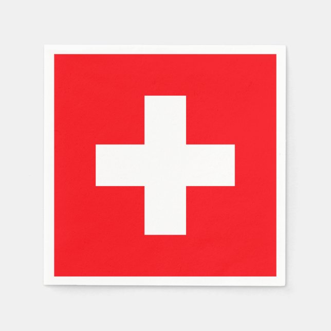 Flag of Switzerland Napkin (Front)