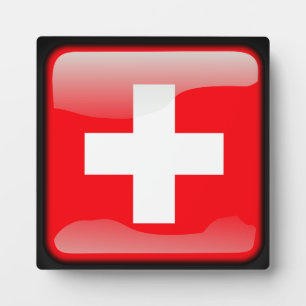 Flag of Switzerland Plaque