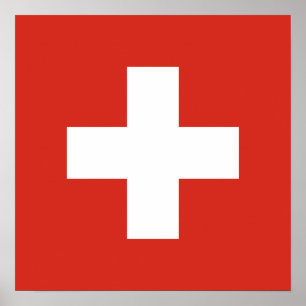 Flag of Switzerland Poster