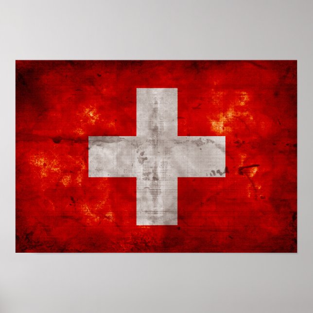 Flag of Switzerland Poster (Front)