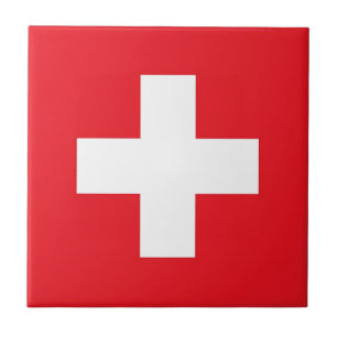 Flag of Switzerland Tile