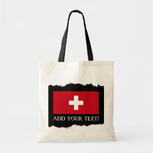 Flag of Switzerland Tote Bag