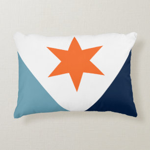 Flag of Syracuse, New York Decorative Cushion