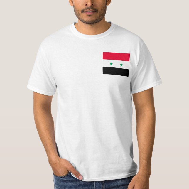 Flag of Syria T-Shirt (Front)