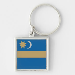 Flag of Székely Land Key Ring