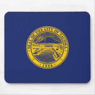 Flag of Tacoma (Washington City) Mouse Mat