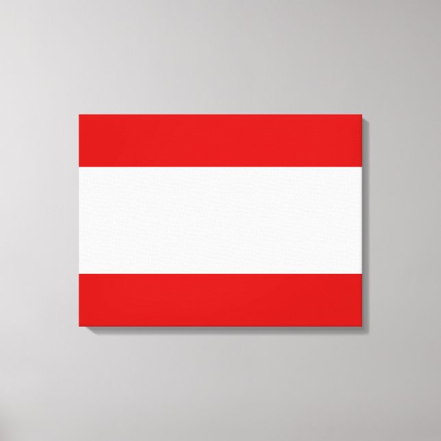 Flag of Tahiti Canvas Print (Front)