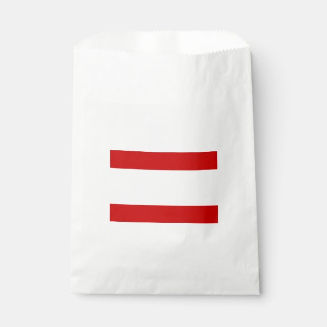 Flag of Tahiti Favour Bags (Front)