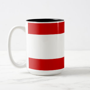 Flag of Tahiti Two-Tone Coffee Mug