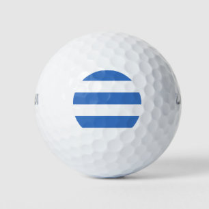 Flag of Tallinn, Estonia Golf Balls