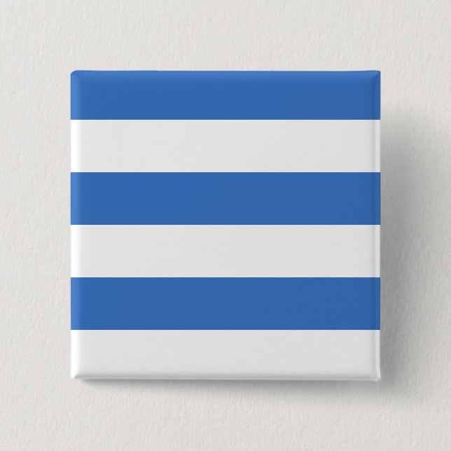 Flag of Tallinn, Estonia Pinback Button (Front)