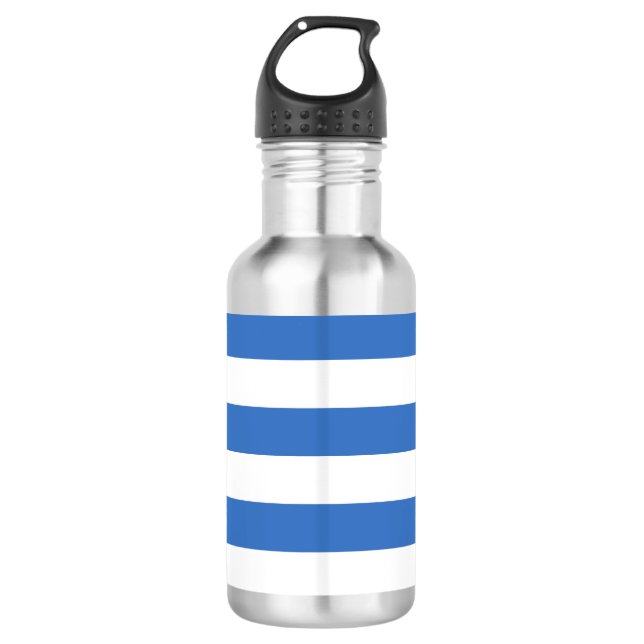 Flag of Tallinn, Estonia Stainless Steel Water Bot 532 Ml Water Bottle (Front)
