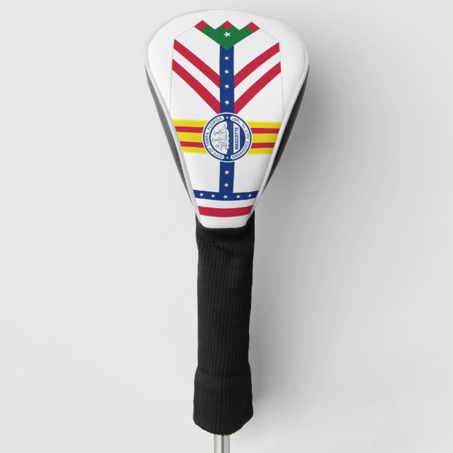 Flag of Tampa, Florida Golf Head Cover (Front)