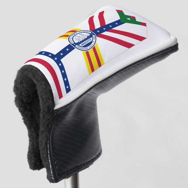 Flag of Tampa, Florida Golf Head Cover (3/4 Front)