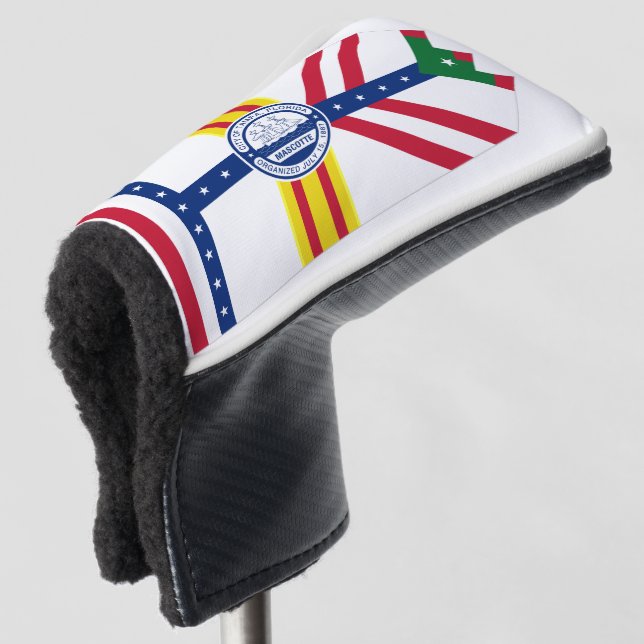 Flag of Tampa, Florida Golf Head Cover (3/4 Front)