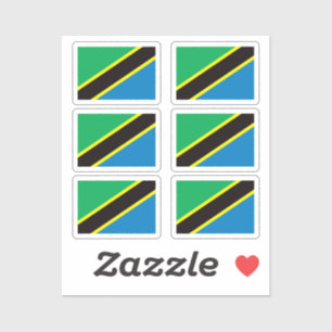 Flag of Tanzania Collection pack of 6