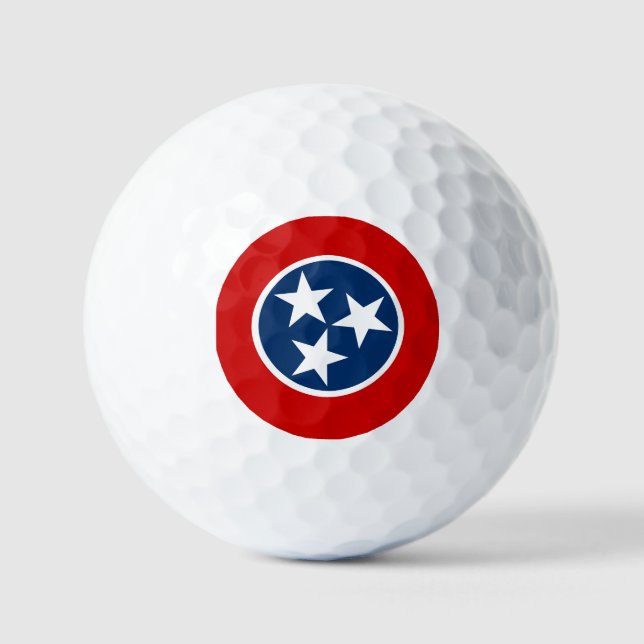 Flag of Tennessee Golf Balls (Front)
