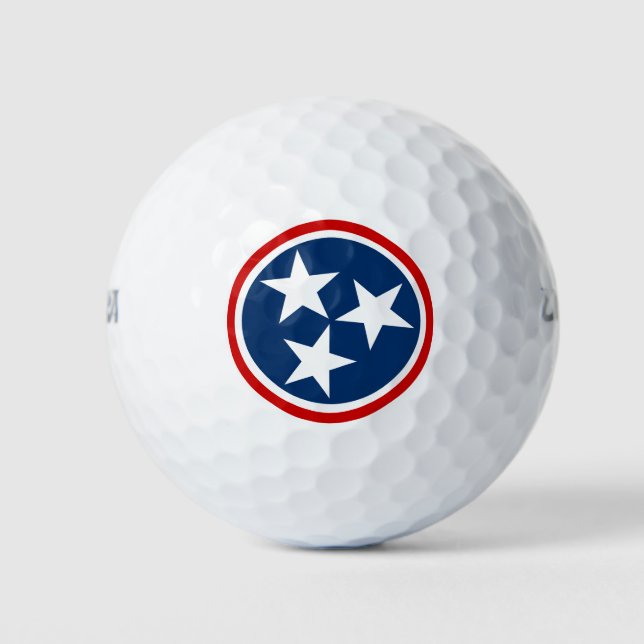 Flag of Tennessee Golf Balls (Front)