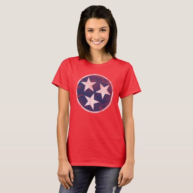 Flag of Tennessee T-Shirt (Front Full)