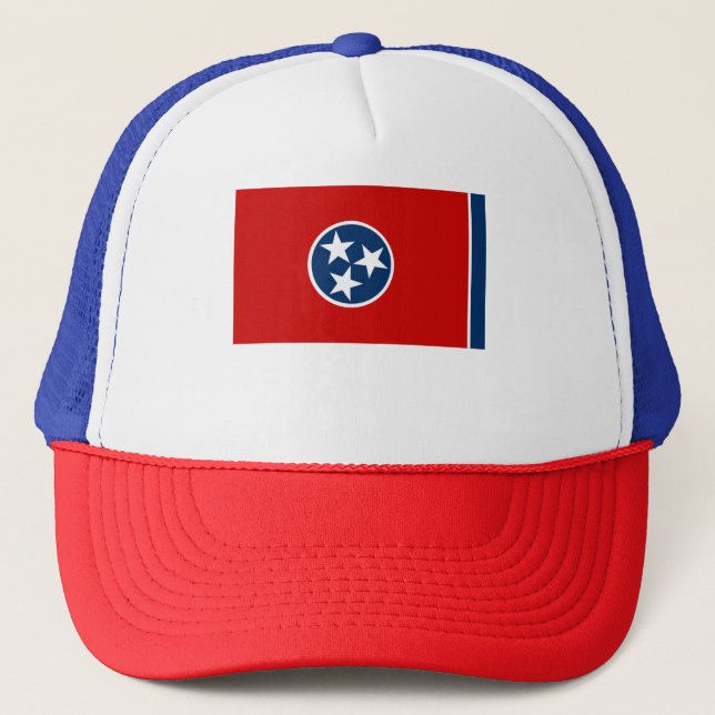Flag of Tennessee Trucker Hat (Front)