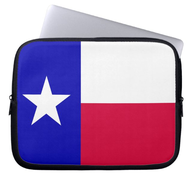 Flag of Texas Laptop Case (Front)