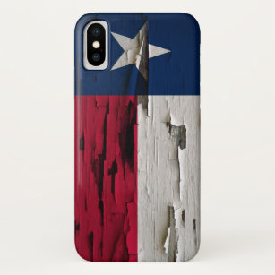 Flag of Texas Paint Peel Case-Mate iPhone Case