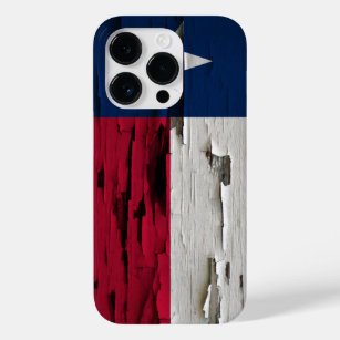 Flag of Texas Paint Peel Case-Mate iPhone 14 Pro Case
