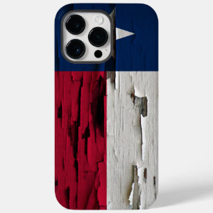Flag of Texas Paint Peel Case-Mate iPhone 14 Pro Max Case