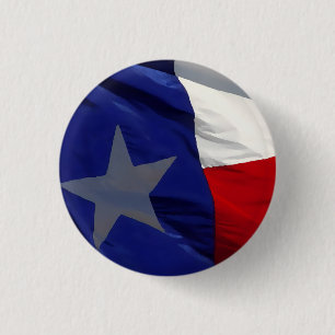 Flag of Texas Pop Art 3 Cm Round Badge
