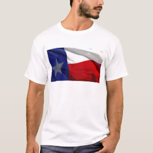 Flag of Texas Pop Art T-Shirt