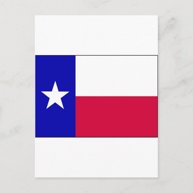 Flag of Texas Postcard (Front)